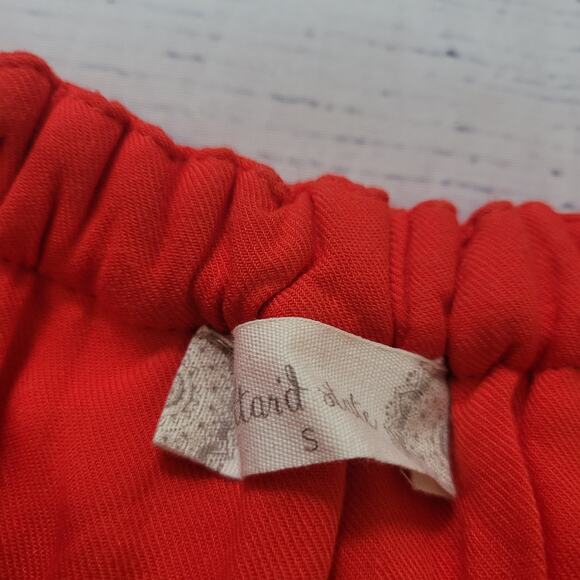 Altar’d State Size S Red Embroidered Off Shoulder Dress Boho Floral Summer - Picture 8 of 9